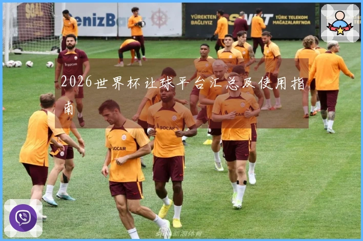 2026世界杯让球平台汇总及使用指南