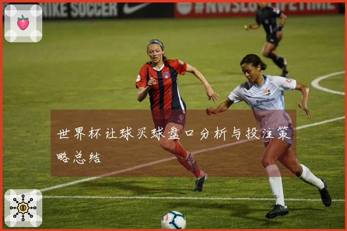 世界杯让球买球盘口分析与投注策略总结